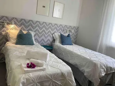 Letto o letti in una camera di Casa Graziella