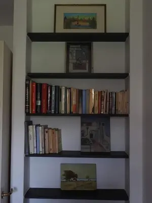 Biblioteca nella casa vacanze