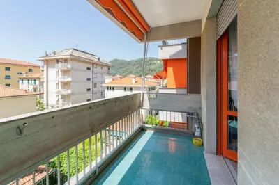 Piscina di 185 - Casa Serenella - 350metri dal mare di Riva Trigoso o nelle vicinanze
