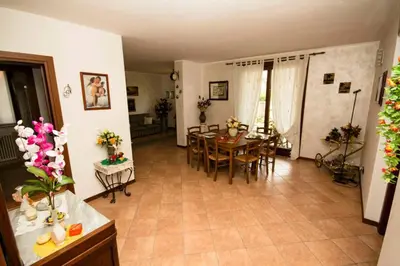 Area soggiorno di B&B La Dimora delle Calendule
