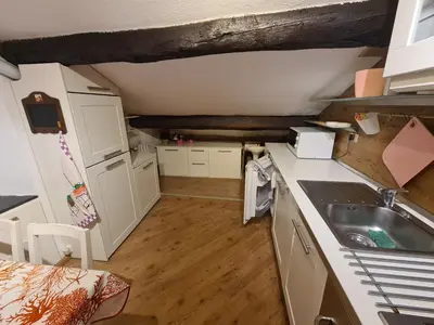 Cucina o angolo cottura di Inside Rapallo Apartment by PortofinoVacanze