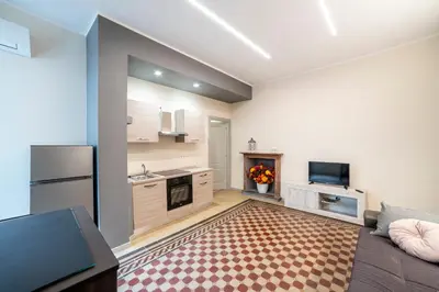 Cucina o angolo cottura di Appartamento La Piazzetta