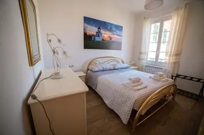 Letto o letti in una camera di BnBina: nel cuore di Lavagna
