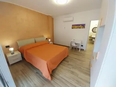 Letto o letti in una camera di VILLA ROSA