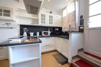 Cucina o angolo cottura di 219 - Casa Pestella Casarza, 10 minuti di auto dal mare di Sestri Levante