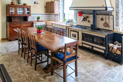 Cucina o angolo cottura di Il Bosco di Silvia