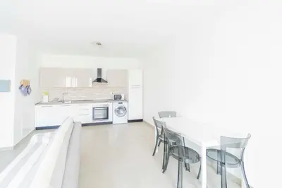 Cucina o angolo cottura di 174 - Appartamento Riva Trigoso - 10 minuti a piedi dal mare e spiaggia