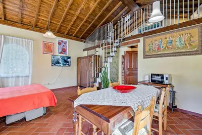 TV o dispositivi per l'intrattenimento presso Casa vacanze Ester
