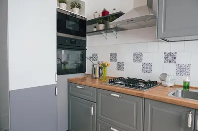 Cucina o angolo cottura di La Terrazza di Chiavari