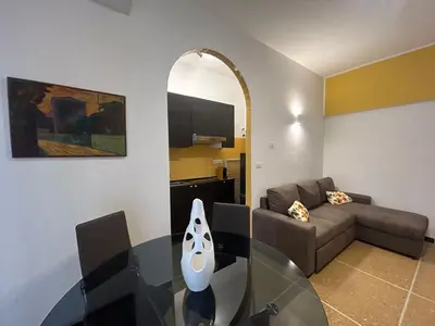 TV o dispositivi per l'intrattenimento presso Nuovo appartamento Vicino a Portofino