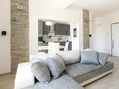 Cucina o angolo cottura di Luxury Apartment next to the Francescana