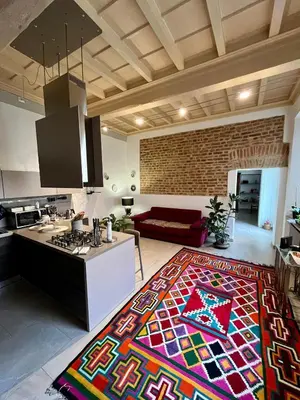 Cucina o angolo cottura di Dimora Boezio7, cozy and charming place in center with private parking