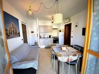 Cucina o angolo cottura di Bilocale via Visconti
