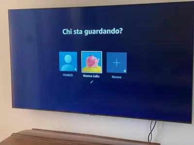 TV o dispositivi per l'intrattenimento presso Appartamento Nonna Lidia