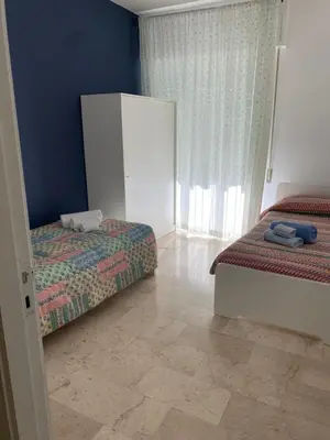 Letto o letti in una camera di Il Mirto Fragrante