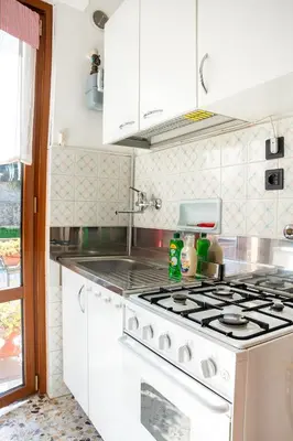 Cucina o angolo cottura di [Free Parking] Un angolo di sole a MareBu!