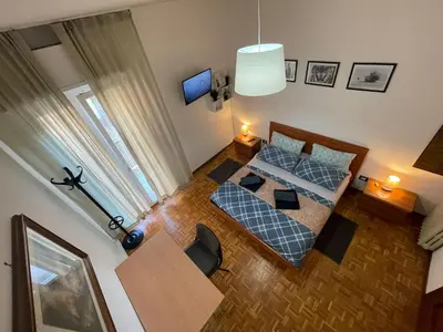 Area soggiorno di Eva Capital Guest House