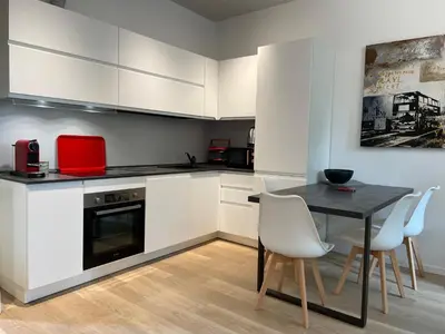 Cucina o angolo cottura di Appartamento Casa Della Musica