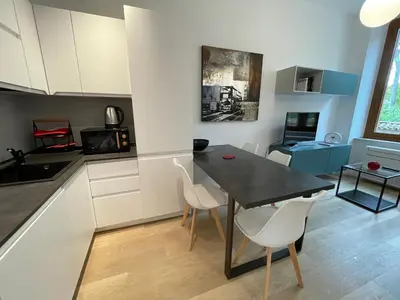 Cucina o angolo cottura di Appartamento Casa Della Musica