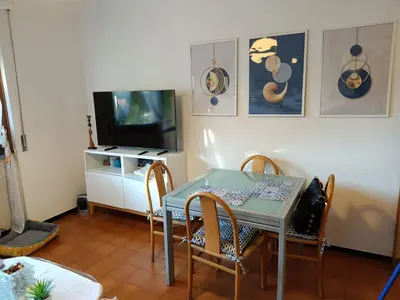 TV o dispositivi per l'intrattenimento presso Relax al Guardastelle - Free parking & Air condition - Swimming pool additional pay