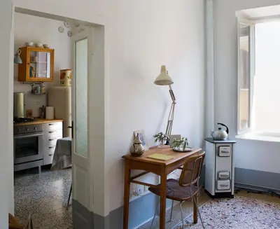 Cucina o angolo cottura di Casa Tesor - your design home in Mantua city center