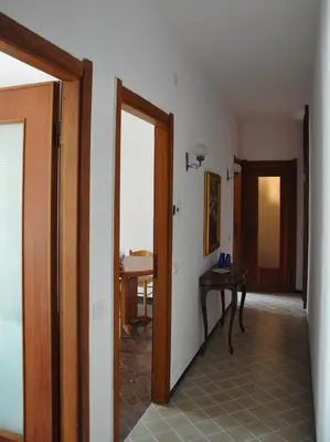 Letto o letti in una camera di Olivia