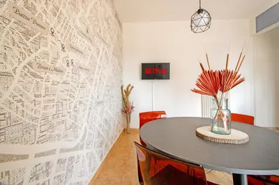 TV o dispositivi per l'intrattenimento presso Oasi urbana near Osteria Francesana