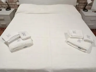 Letto o letti in una camera di A casa da Pier
