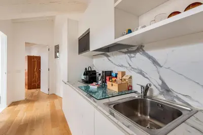 Cucina o angolo cottura di Residenza Palazzo Petrozzani