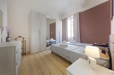 Letto o letti in una camera di Pitti Home