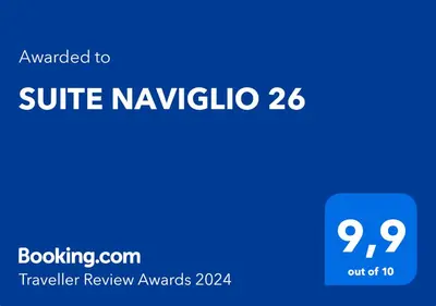 Certificato, attestato, insegna o altro documento esposto da SUITE NAVIGLIO 26