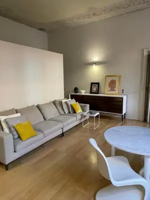 Area soggiorno di BB A PARMA DUOMO