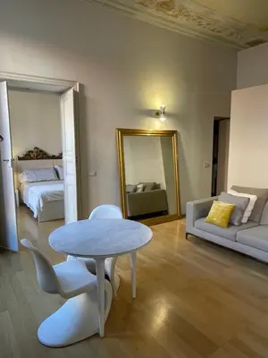 Letto o letti in una camera di BB A PARMA DUOMO