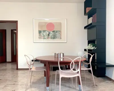 Area soggiorno di Mini Suite Cremona