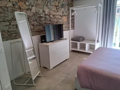 Letto o letti in una camera di Appartamento Elia
