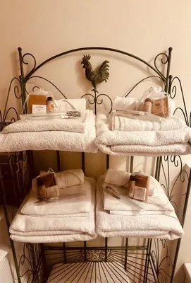 Letto o letti in una camera di Casa di Zelda