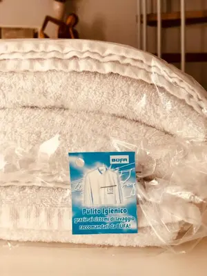 Letto o letti in una camera di Casa di Zelda