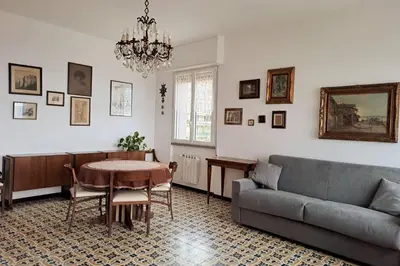 Area soggiorno di Casa Erica