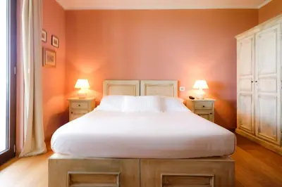 Letto o letti in una camera di La Trigola