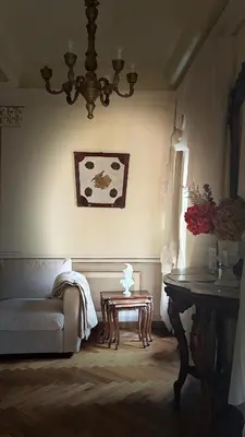 Area soggiorno di Palazzo Lari Sarzana - Historic Boutique Rooms