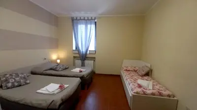 Letto o letti in una camera di Appartamento 8