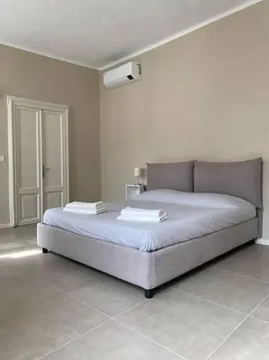 Letto o letti in una camera di Home 11