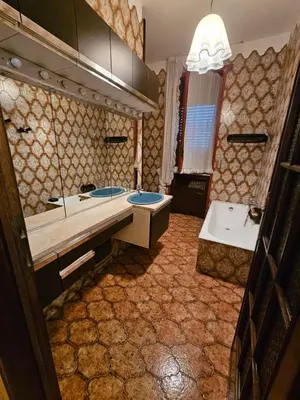 Letto o letti in una camera di La Francigena - Ama's house
