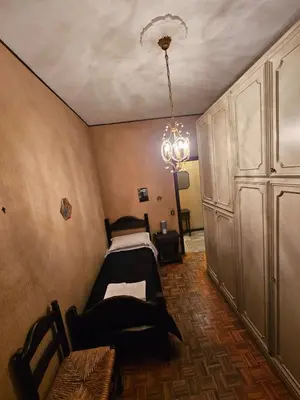 Letto o letti in una camera di La Francigena - Ama's house
