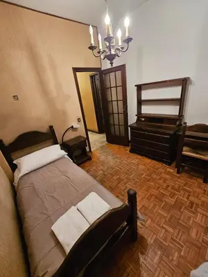 Letto o letti in una camera di La Francigena - Ama's house