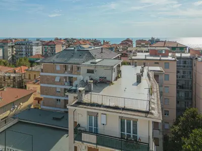 Vista generica sul mare o vista sul mare dall'interno dell'appartamento