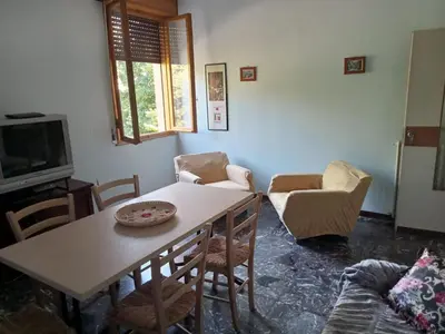Area soggiorno di Casa Mawi