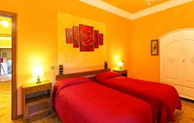 Letto o letti in una camera di Agriturismo Il Bardellino