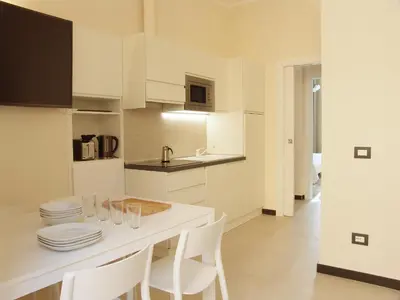 Cucina o angolo cottura di Residenza Cavour - Appartamento AGAVE