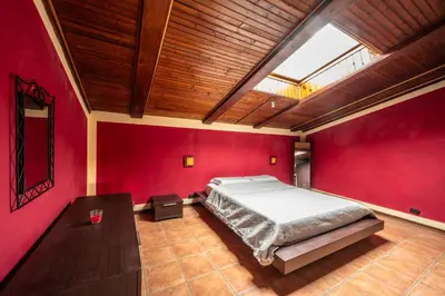 Letto o letti in una camera di L'Oasi di Ramona
